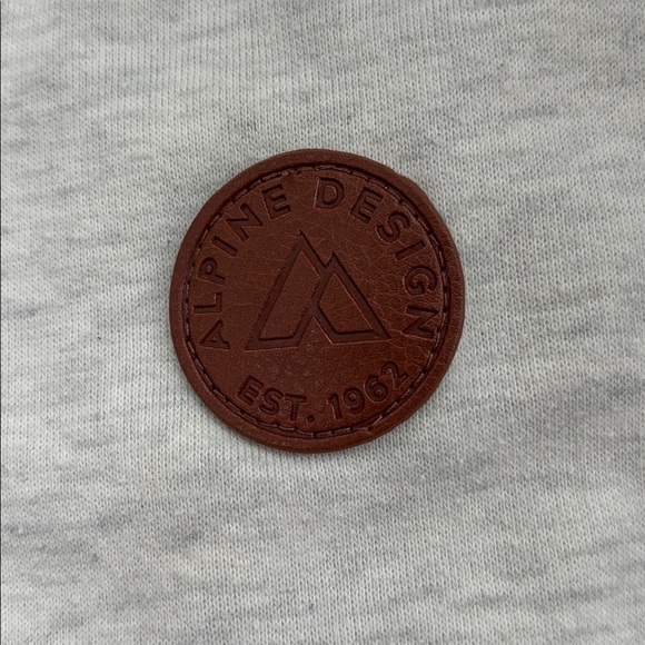 Born To Roam Hoodie Sweatshirt Alpine Design Nature Camping Hiking Size Large - Picture 9 of 14